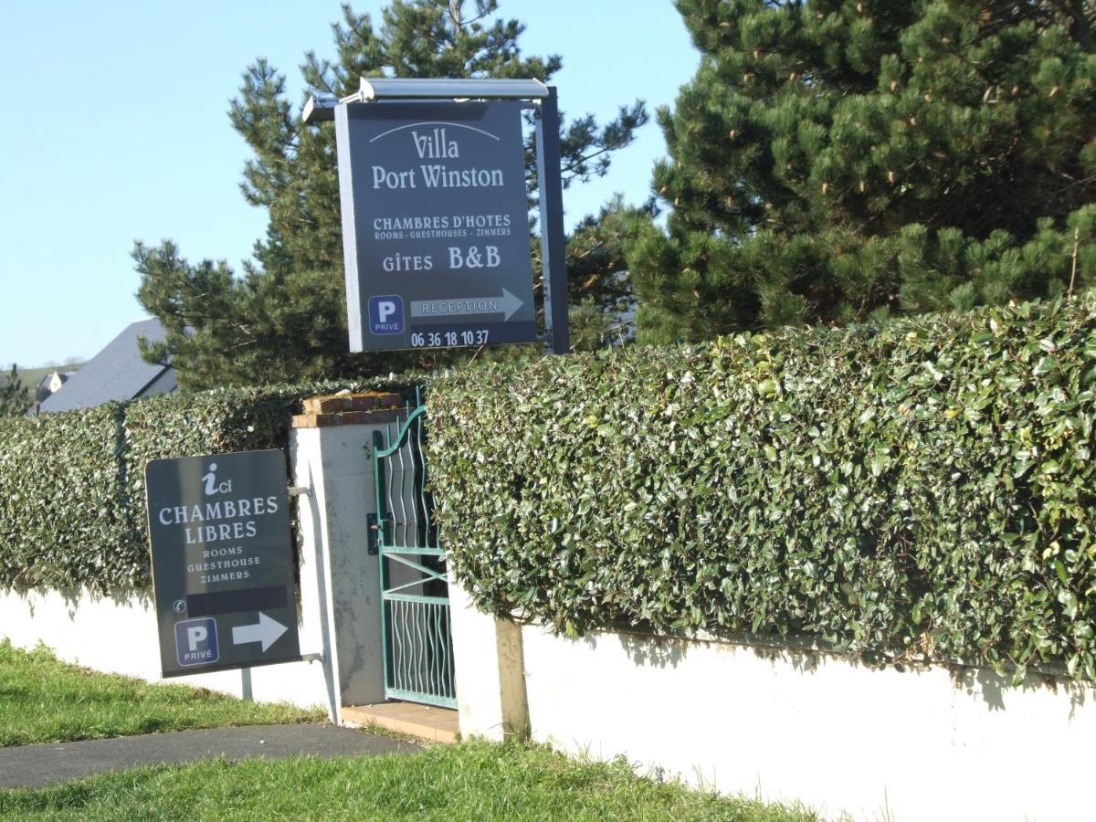 La Villa Port Winston - Face Mer B&B Saint-Côme-de-Fresné Dış mekan fotoğraf