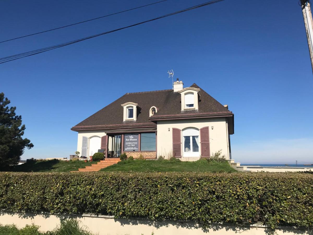 La Villa Port Winston - Face Mer B&B Saint-Côme-de-Fresné Dış mekan fotoğraf