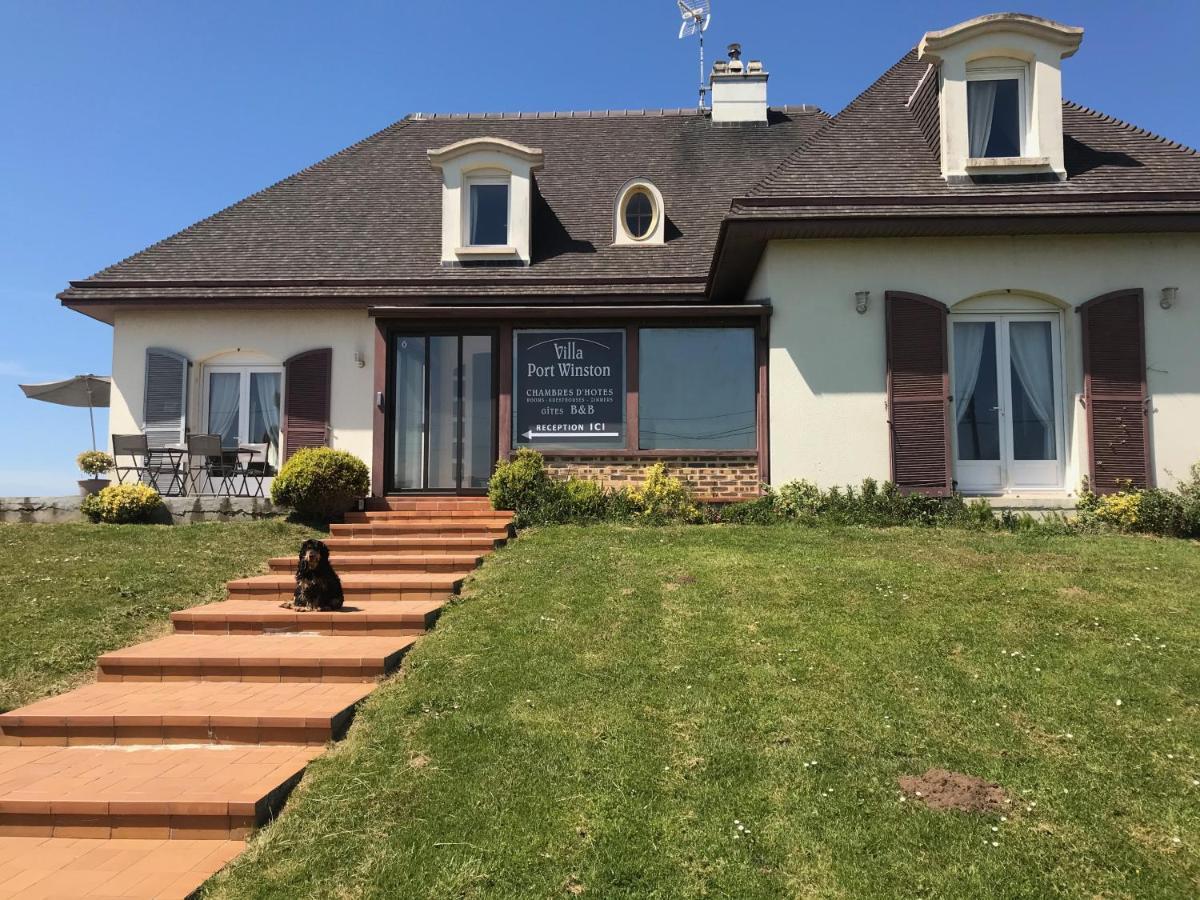 La Villa Port Winston - Face Mer B&B Saint-Côme-de-Fresné Dış mekan fotoğraf
